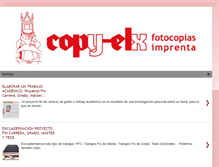 Tablet Screenshot of copyelx.com